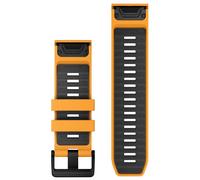 Garmin Quickfit 26 Mm Silicone Strap One Size Spark Orange / Graphite