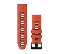 Garmin QuickFit® 26 Silicone Strap in Red - Easy Replacement for Active Lifestyles and Stylish Running Gear