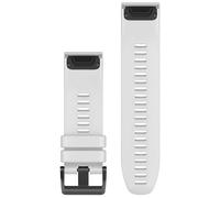 Garmin QuickFit 26mm Watch Band and Optional Extra Long Strap, White Silicone, (010-12903-00)