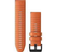 Garmin QuickFit 26 Watch Bands - Ember Orange Silicone, 26mm
