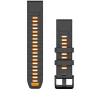 Garmin Quickfit Silicone Band 22 Mm Graphite/Fire Orange 010-13392-05