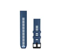 Garmin QuickFit Watch Band 22mm Silicone Strap, Tidal Blue/Ice Blue | QuickFit compatible, easy strap replacement, secure fit, everyday comfort, customise your smartwatch style, tool-free