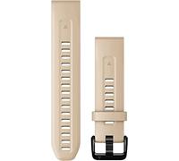 Garmin QuickFit Watch Bands (20mm), suitable for selected fēnix-, epix-, Descent-, D2-, Instinct- and Approach series smartwatches, Original accessory, Silicone, Limestone
