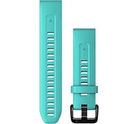 Garmin QuickFit Watch Bands (20mm), suitable for selected fēnix-, epix-, Descent-, D2-, Instinct- and Approach series smartwatches, Original accessory, Silicone, Aqua