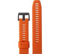 Garmin QuickFit Watch Bands (22mm), suitable for selected fēnix-, epix-, Descent-, D2-, Instinct-, Forerunner- and Approach series smartwatches, Original accessory, Silicone, Ember Orange