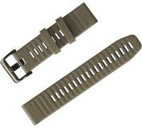 Garmin QuickFit Watch Bands (22mm), suitable for selected fēnix-, epix-, Descent-, D2-, Instinct-, Forerunner- and Approach series smartwatches, Original accessory, Silicone, Dark Sandstone