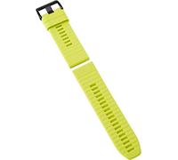 Garmin QuickFit Watch Bands (26mm), suitable for selected fēnix-, epix-, Descent-, D2-, Instinct-, Forerunner- and Tactix series smartwatches, Original accessory, Silicone, Amp Yellow