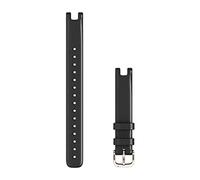 Garmin Replacement Accessory Band for Lily GPS Smartwatch - Black Italian Leather (Large)