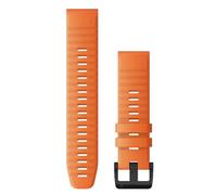 Garmin - Spare strap - Bracelet Quickfit 22 silicone orange in Silicone - Orange Orange one size