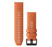 Garmin - Spare strap - Bracelet Quickfit 26 silicone orange in Silicone - Orange Orange one size