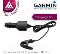 Garmin Vehicle Car 12V Charging Clip Power Lead│For Approach S1 Forerunner 110