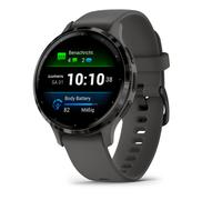 Garmin Venu 3S 3.05 cm (1.2") AMOLED 41 mm Digital 390 x 390 pixels Touchscreen Grey Wi-Fi GPS (satellite)