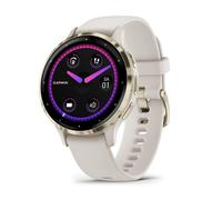 Garmin Venu 3S 3.05 cm (1.2") AMOLED 41 mm Digital 390 x 390 pixels Touchscreen Gold, Ivory Wi-Fi GPS (satellite)
