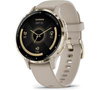 Garmin Venu 3S 3.05 cm (1.2") AMOLED 41 mm Digital 390 x 390 pixels Touchscreen Gold, Grey Wi-Fi GPS (satellite)