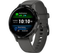 Garmin Venu® 3S, GPS - 41mm - Slate / Pebble Grey, Grey