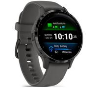 Garmin Venu 3S 3.05 cm (1.2") AMOLED 41 mm Digital 390 x 390 pixels Touchscreen Grey Wi-Fi GPS (satellite)