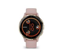 Garmin Venu 3S Women's Dust Rose And Soft Gold Silicone Strap Smartwatch