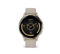 Garmin Venu 3S 3.05 cm (1.2") AMOLED 41 mm Digital 390 x 390 pixels Touchscreen Gold, Grey Wi-Fi GPS (satellite)