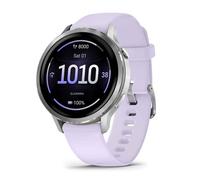 Garmin Venu 4 41mm - GPS Smartwatch, AMOLED Touchscreen, 24/7 Advanced Health & Fitness, 80+ sports apps, Flashlight, ECG app, Sleep Tracking,Fitness coach,up to 10 days battery life,Silver/Periwinkle