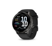 Garmin Venu 4 45mm - GPS Smartwatch, AMOLED Touchscreen, 24/7 Advanced Health & Fitness, 80+ sports apps, Flashlight, ECG app, Sleep Tracking, Fitness coach, up to 12 days battery life, Silver/Citron