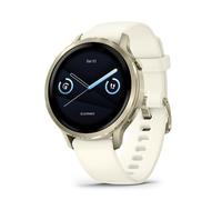 Garmin Venu 4 41mm - GPS Smartwatch, AMOLED Touchscreen, 24/7 Advanced Health & Fitness, 80+ sports apps, Flashlight, ECG app, Sleep Tracking, Fitness coach, up to 10 days battery life,Lunar Gold/Bone