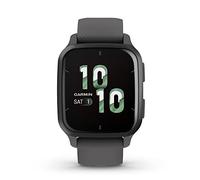 Garmin Venu® Sq 2 GPS Smartwatch, All-Day Health Monitoring, Long-Lasting Battery Life, AMOLED Display, Slate and Shadow Gray
