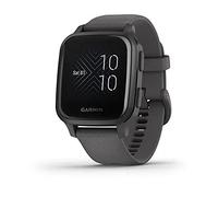 Garmin Venu Sq (40 mm), GPS Smartwatch with All-day Health Monitoring and Fitness Features, Built-in Sports Apps and More, Square Design Smartwatch with up to 6 days battery life, Shadow Grey