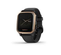GARMIN Venu Sq Music Edition - Rose Gold Silicone Band - 010-02426-15