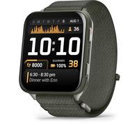 GARMIN Venu X1 - Titanium & Moss, Green,Black