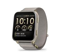 Garmin Venu X1, 51mm GPS smartwatch, Large 2" Square AMOLED Display, LED Flashlight, Lightweight, Ultra Thin 8mm Watch case, pre Loaded Sports apps, up to 8 Days Battery Life, French Grey