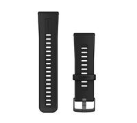 Garmin Quick Release 24 Mm Silicone Strap Black One Size Black