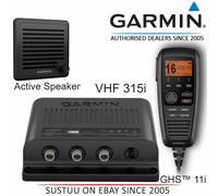 Garmin VHF Class D DSC 315i Marine Radio with GHS 11i Handset & Active Speaker