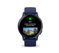 Garmin Vivoactive 5 3.05 cm (1.2") AMOLED Digital 390 x 390 pixels Touchscreen Blue Wi-Fi GPS (satellite)