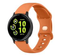 Garmin Vivoactive 5/Music Soft Silicone Strap Replacement (Orange) for Vivoactive 3/5