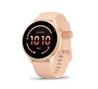 Garmin vívoactive 6, 42mm GPS smartwatch, AMOLED touchscreen, all-day health monitoring, personalised fitness features, advanced sleep coaching, Music, up to 11 days battery life, Pink Dawn