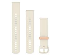 Garmin vivoactive 6 (for Amazon Exclusive), 20mm Quick Release Smartwatch Band, Original accessory, Bone/Pink Dawn