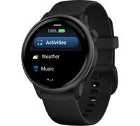 Garmin vivoactive® 6, GPS - 42mm - Slate / Black, Black