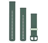 Garmin vivoactive 6 replacement 20mm Band, Quick Release, 2 sizes included, Silicone, Original accessory, Jasper Green