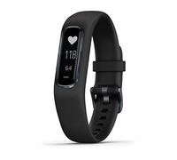 Garmin vívosmart 4, Activity and Fitness Tracker w/Pulse Ox and Heart Rate Monitor, Midnight w/Black Band