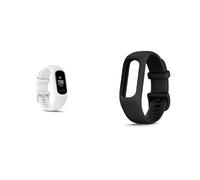 Garmin vivosmart 5 SM Replacement Band Black vivosmart 5 Smart Health and Fitness Activity Tracker with Touchscreen White SmallMedium