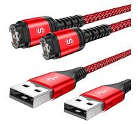 Garmin Watch Charger Cable [2-Pack,4ft] Compatible with Garmin Fenix 8 7 7S 7X 6 6S 6X 5 5S 5X, Forerunner 965 955 45 45 45S 245, Approach S10 S40 S60 G12 S12 S42,Vívoactive 5 4 3S,Venu 3 2 & More