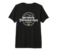 Garmisch-Partenkirchen Germany Mountain Premium T-Shirt