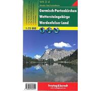 Garmisch-Partenkirchen - Wettersteingebirge - Werdenfelser Land: Zillertaler Alpen: FBW.WKD4 (Canoeing Maps of Austria) by Freytag & Berndt (1982-01-01)