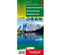 Garmisch-Partenkirchen - Wettersteingebirge - Werdenfelser Land: Zillertaler Alpen: FBW.WKD4: Wandel- en fietskaart 1:25 000
