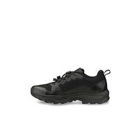 GARMONT Men's 9.81 Heli Low Cut Breathable Lightweight Shoes with Seameless Knitted Upper, Black, 6.5 UK