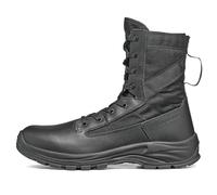 GARMONT TACTICAL T8 LE 2.0 Law Enforcement EMS Boots for Men and Women, Polishable Full Grain Leather, Lightweight and Breathable, Side Zipper, Uniform Compliant, 8" High, Black