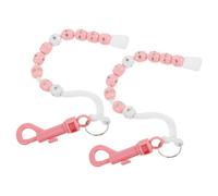 Garneck 1 Pair Lightweight Plastic Beaded Golf Score Counter Bracelet for Women, Golf Stroke Counter Accessories with Bead Chain Design, for Practice and Competitions
