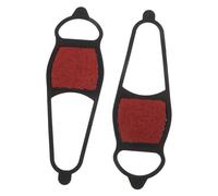 Garneck 1 Pair Non-slip Shoe Covers Crampons Hike Grippers Shoe Grips Anti Slip Ice Snow Shoe Ice Traction Shoe Chains for Ice and Snow Winter Climbing Snow Covers for Shoes Hiking