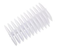 Garneck 1 Set 20 Panels Nail Pointed Nail Display Board Color Samples and Organization Shelf (transparent 24 Slices/panels)