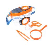 Garneck 1 Set Insect Observation Box with Magnifier and Tweezers Outdoor Bug Catching Kit for Science Exploration Container for Nature Lovers and Young Entomologists